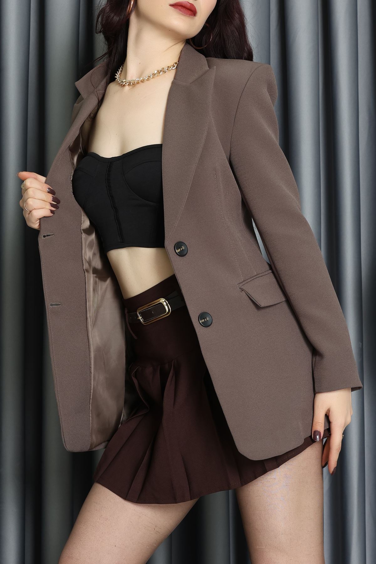 Atlas Ceket Kahve - 9452.1995.