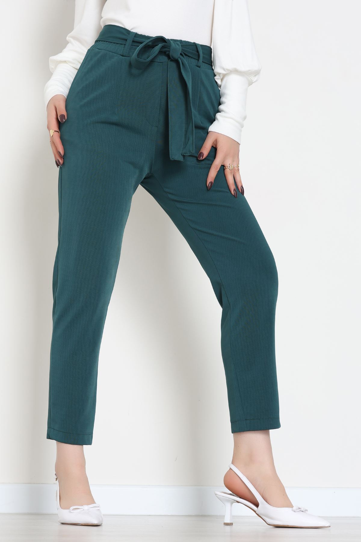 Ottoman Kuşaklı Pantolon Nefti - 1824.2126.