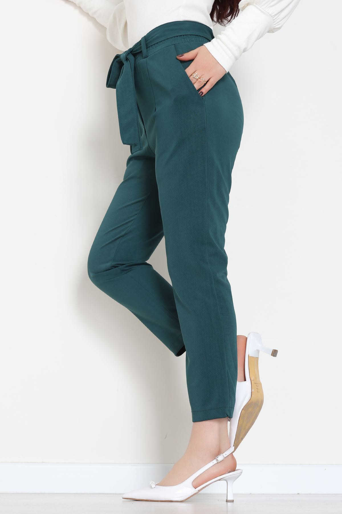 Ottoman Kuşaklı Pantolon Nefti - 1824.2126.