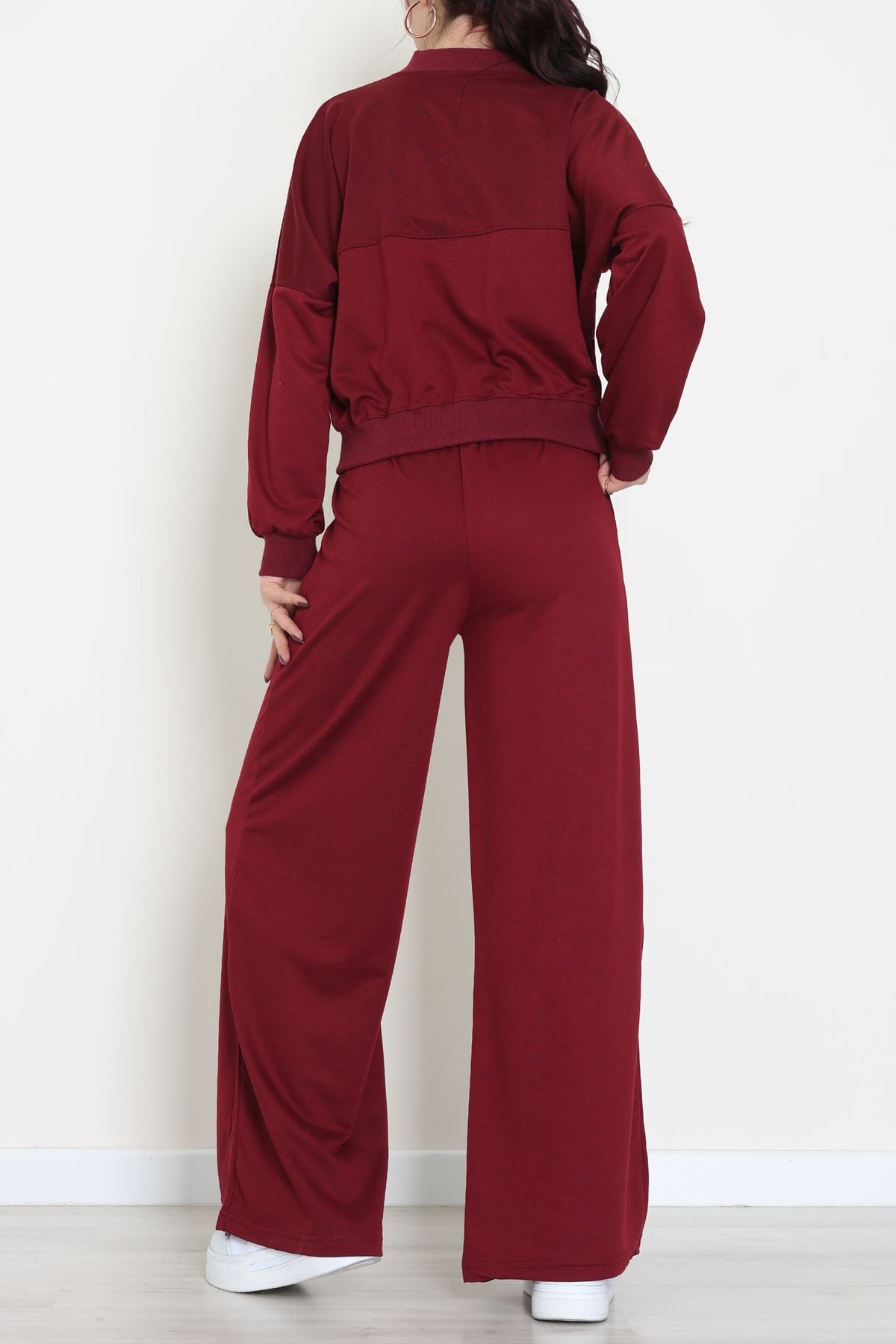 2 İplik Eşofman Takımı Bordo - 55022.1857.