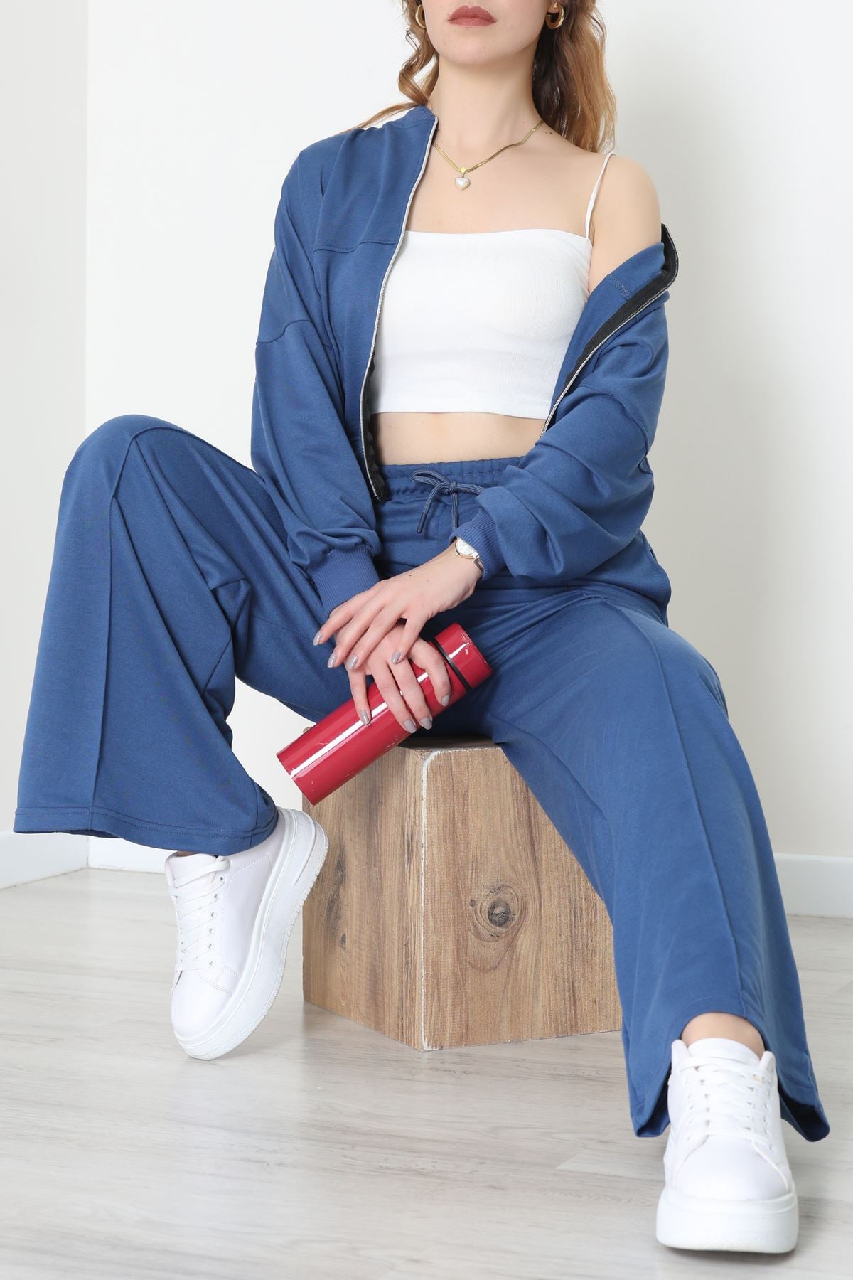 2 İplik Eşofman Takımı Lacivert - 55022.1857.