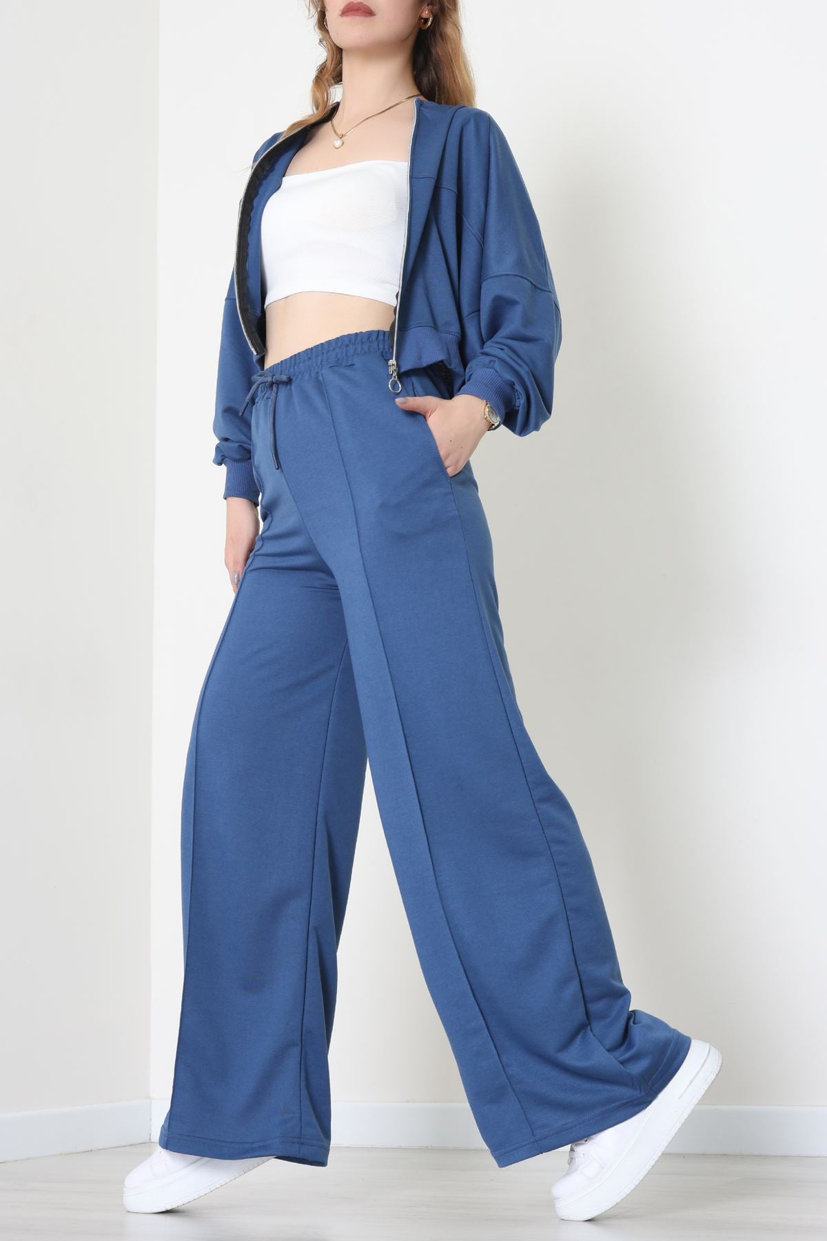 2 İplik Eşofman Takımı Lacivert - 55022.1857.