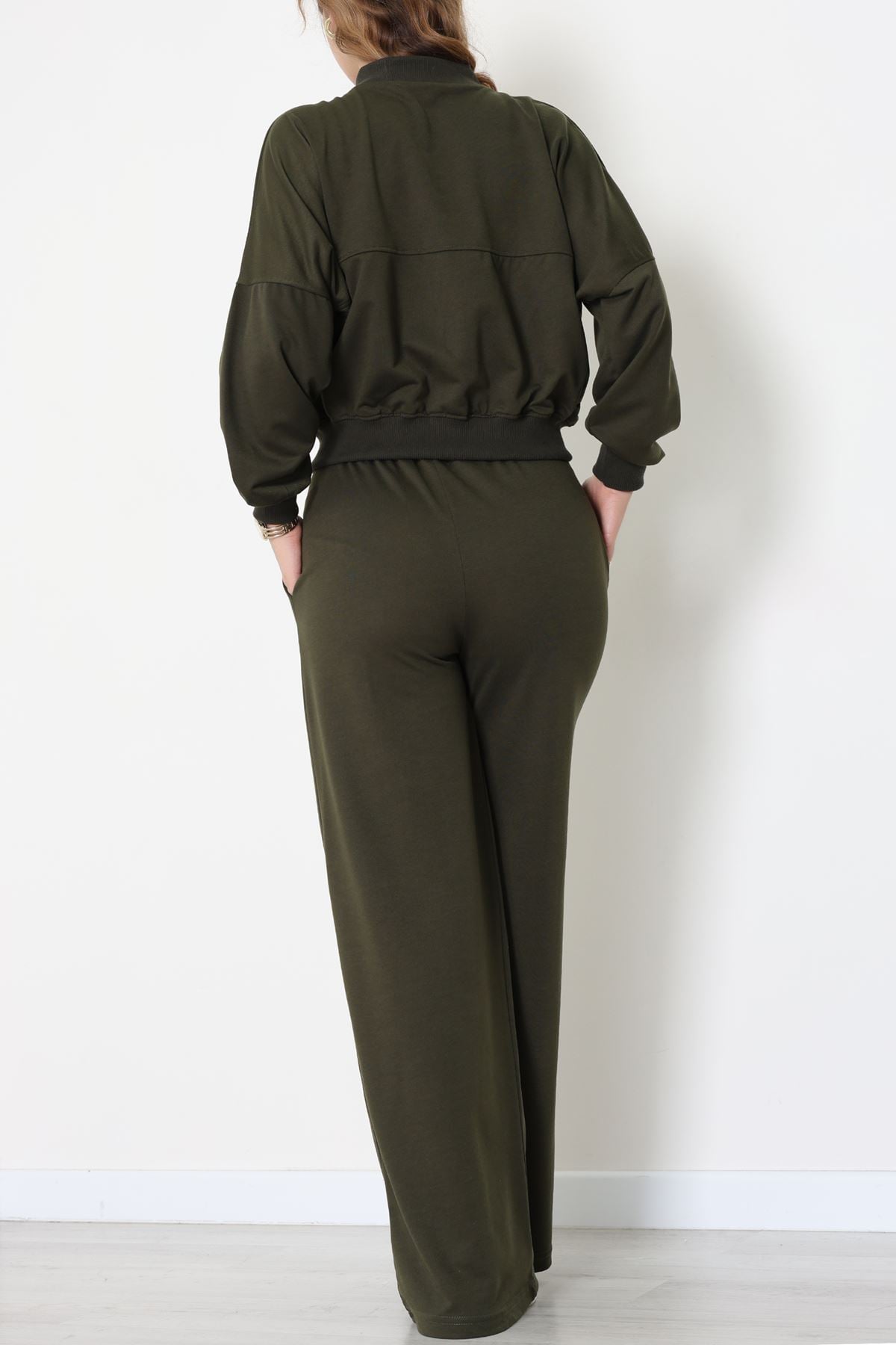 2 İplik Eşofman Takımı Haki - 55022.1857.