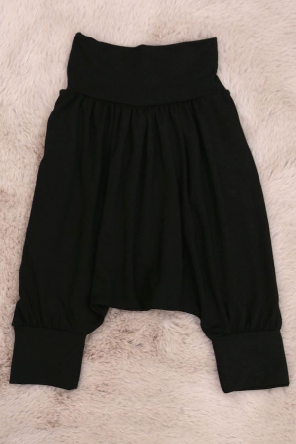 1-5 Yaş Viskon Şalvar Pantolon Siyah - 50170.1771.