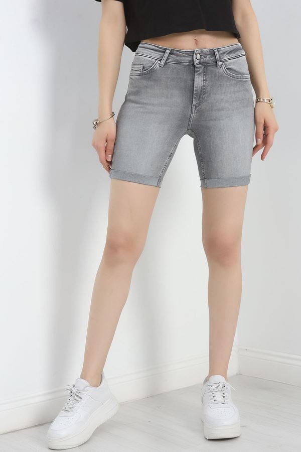 Kot Şort Gri - 30255.1904.