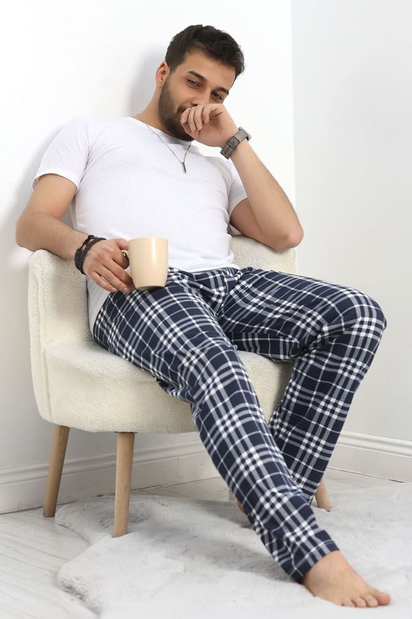 Erkek Pijama Altı Lacibeyaz1 - 18529.1838.