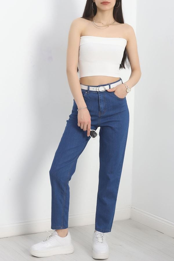 Mom Kot Pantolon Mavi2 - 18224.1431.