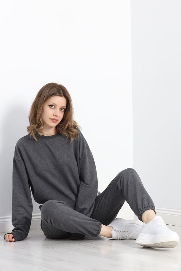 Armalı Eşofman Takımı Antrasit - 20087.1857.