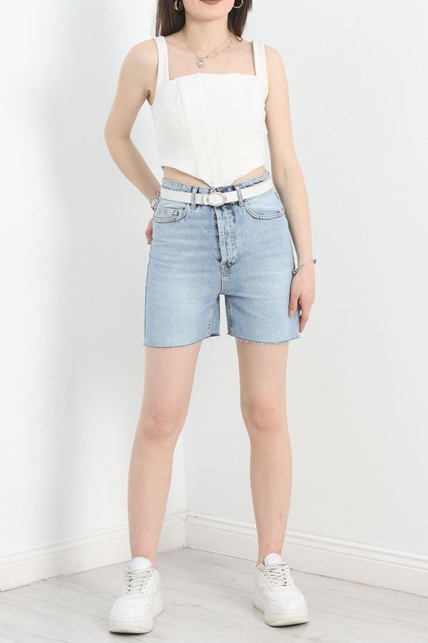 Kot Şort Açıkmavi1 - 30646.1966.