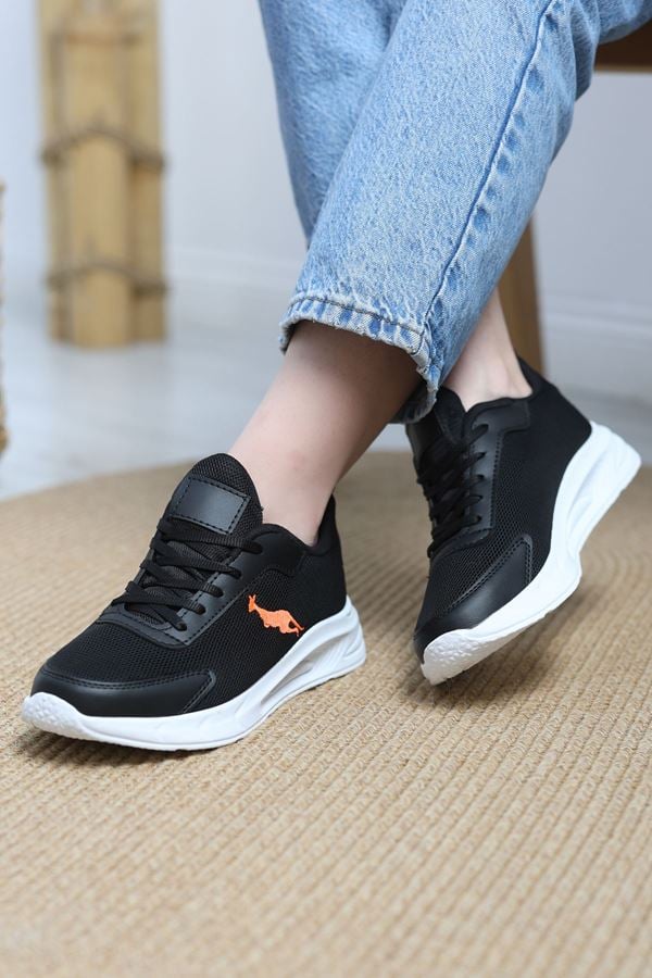 Günlük Spor Ayakkabı Siyahturuncu - 70228.1597.