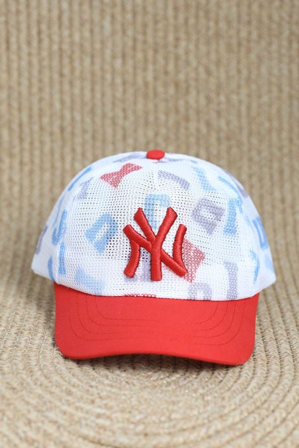 3-7 Yaş Erkek Çocuk Şapka Kırmızı1 - 40720.1736.