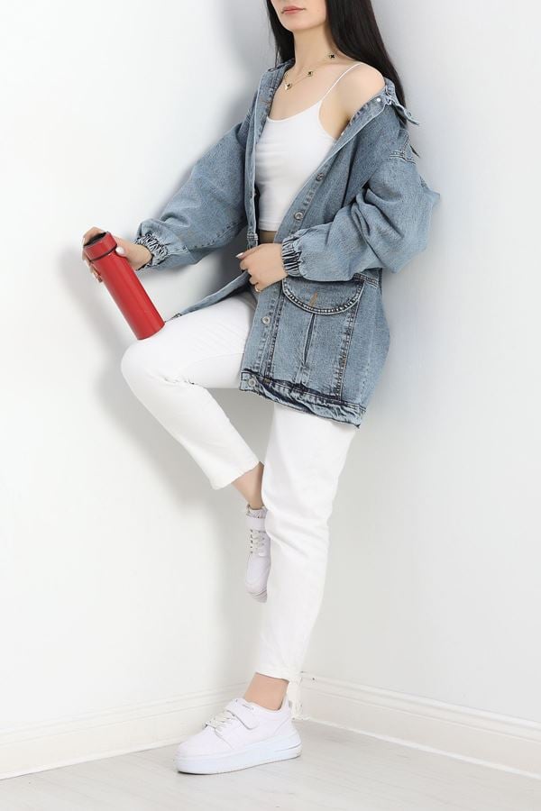 Körüklü Cep Kot Ceket  Karyıkama - 20464.1778.