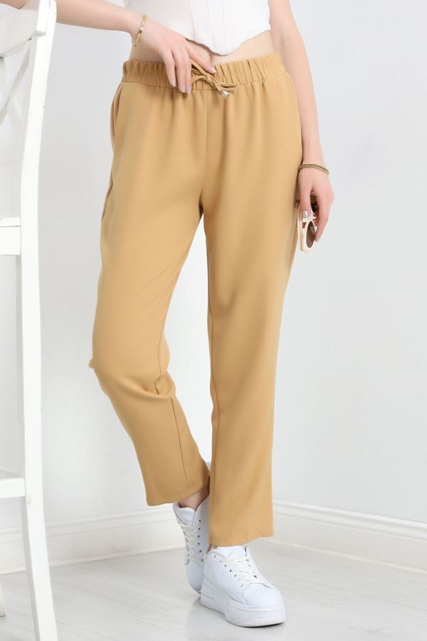 Dabıl Bağcıklı Pantolon Bisküvi - 20138.1884.