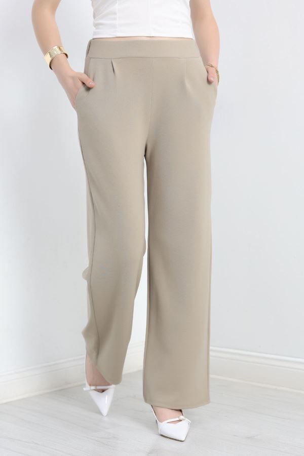 Cepli Pensli Palazzo Pantolon Vizon - 20263.1605.