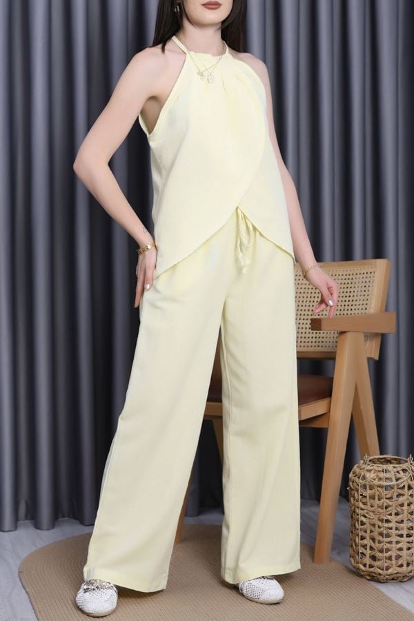 Bisou Boyundan Bağlı Terni Takım Sarı - 90023.1437.