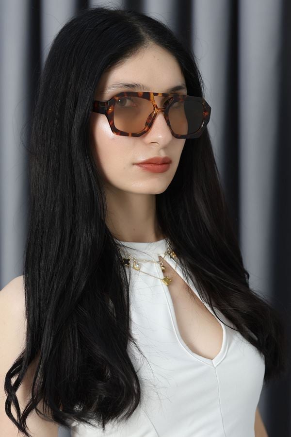 Kutulu Güneş Gözlüğü Leopar - 30977.1724.