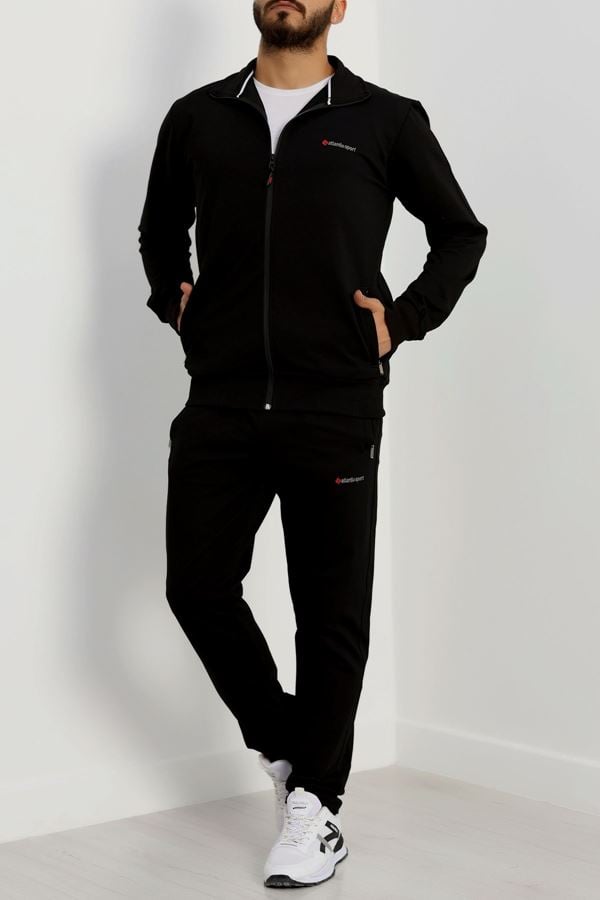 Kompakt 2 İplik Erkek Eşofman Takımı Siyah - 42155.1937.