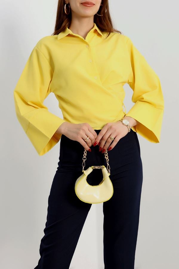 Bağlamalı Gömlek Sarı1 - 30925.1949.