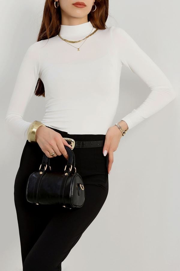 Yarım Balıkçı Mikro Çıtçıtlı Body Ekru - 21942.200.