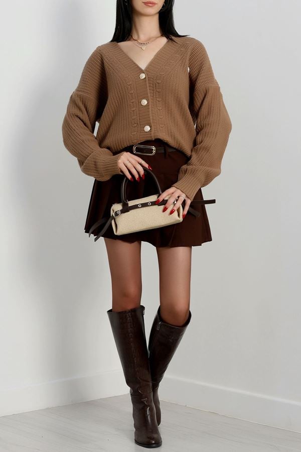 Ponponlu Hırka Mocha - 382.1577.