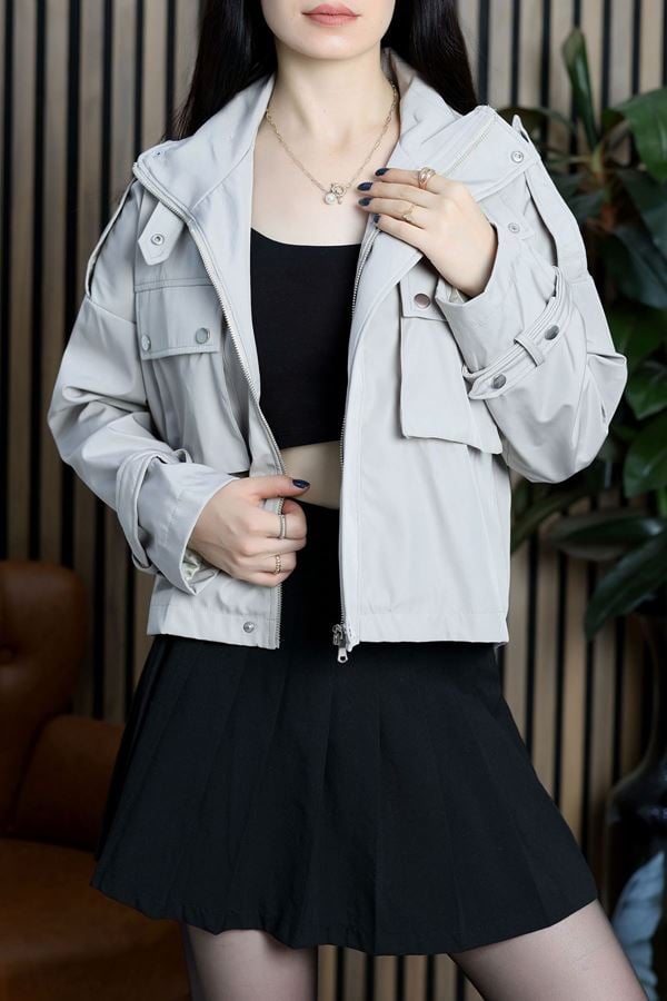 Cepli Ceket Vizon - 9390.422.