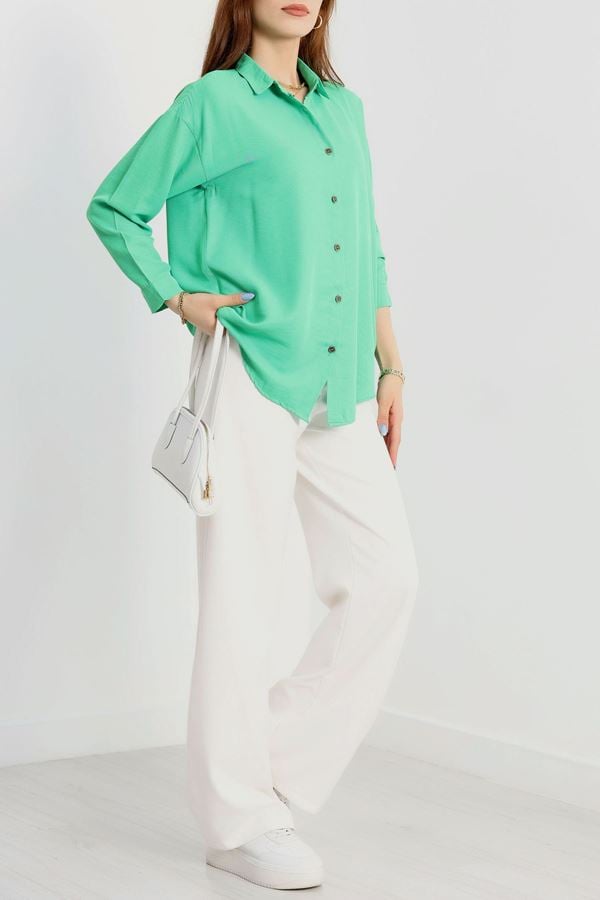 Oversize Gömlek Açıkyeşil1 - 70745.701.