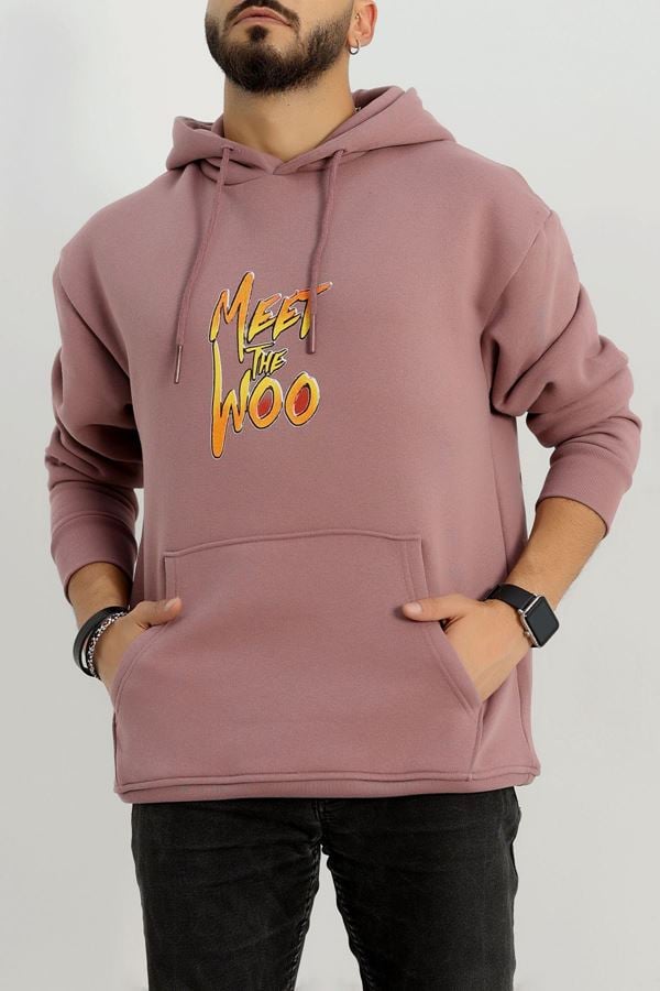 3 İplik Şardonlu Erkek Sweat Gülkurusu - 42330.2086.