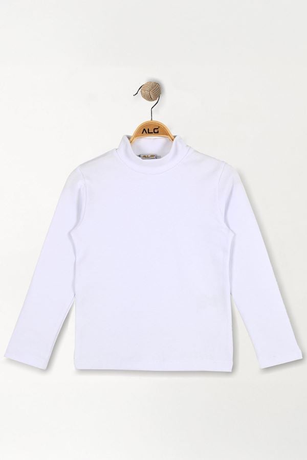 10-13 Yaş Likralı Ribana Body Beyaz - 7264313.1576.