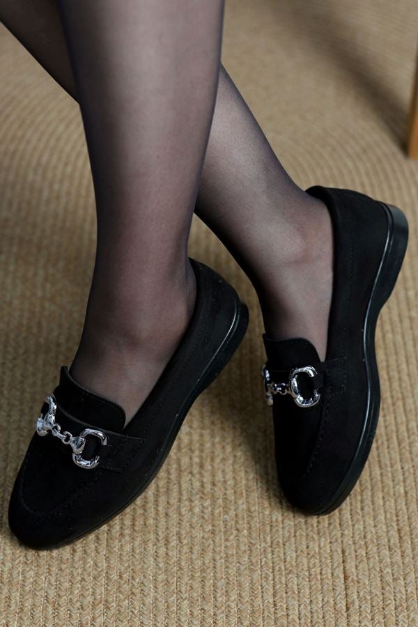 Loafer Günlük Ayakkabı Süetsiyah - 18100.1846.