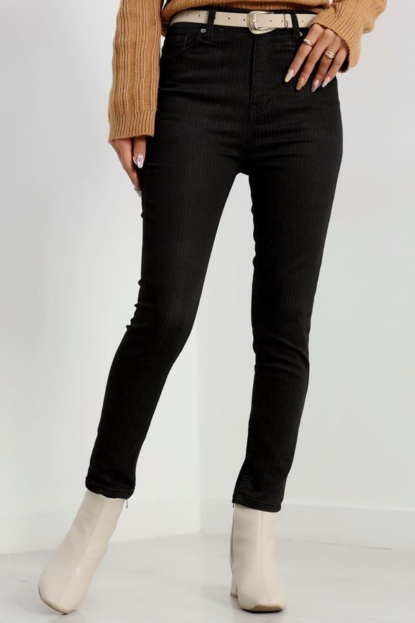 Dar Paça Kot Pantolon Siyahçizgili - 18921.1431.