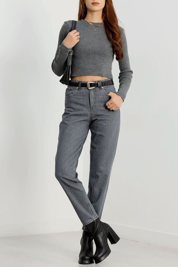 Mom Kot Pantolon Gray - 18966.1431.