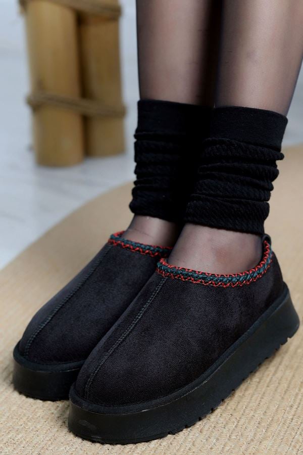 Yüksek Tabanlı Mini Bot Siyah - 31439.1932.