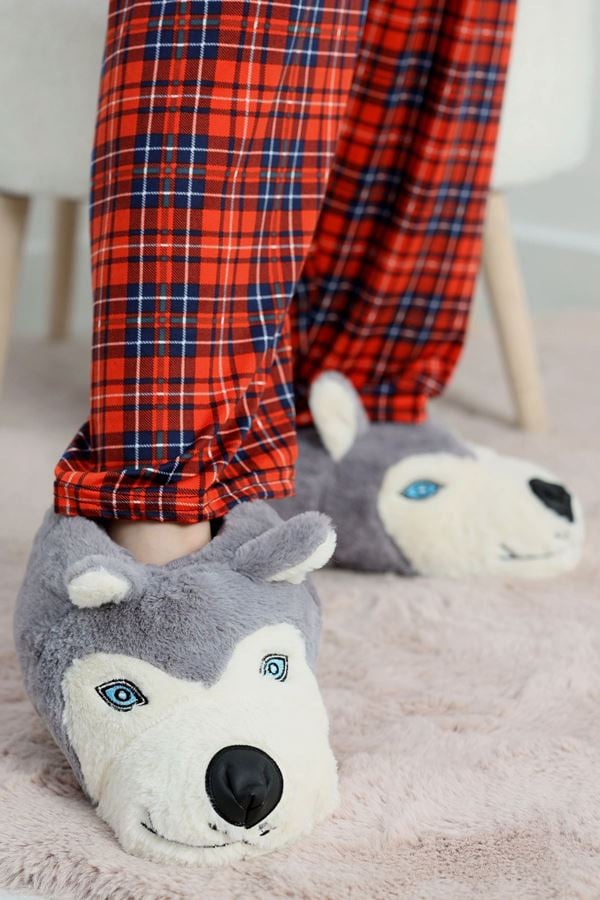 Erkek Ev Panduf Gribeyaz - 31433.264.