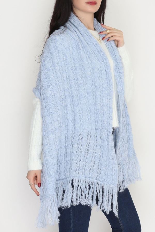 Akrilik Şal Açıkmavi2 - 70468.1736.
