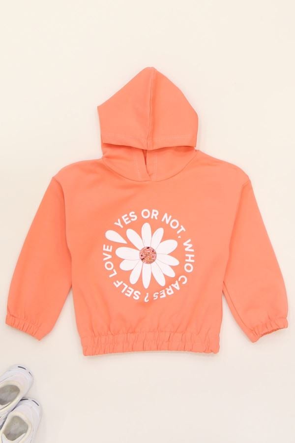 3-7 Yaş Baskılı Çocuk Sweat Narçiçeği - 625424.1576.