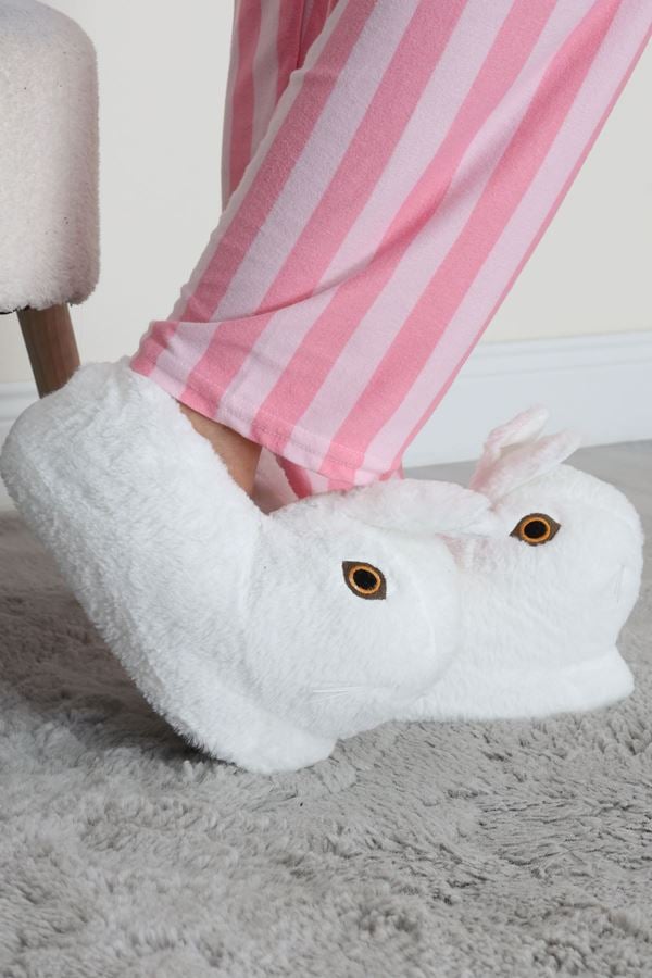 Hayvanlı Panduf Beyaz - 31481.264.