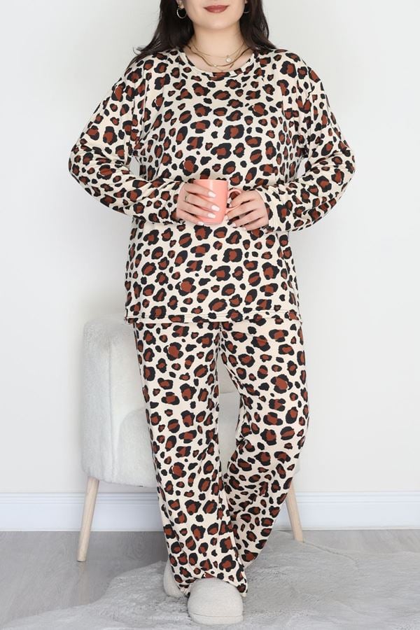 Bisiklet Yaka Battal Takım Bejbenek - 672.1287.