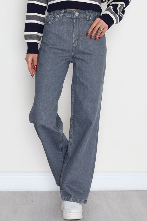 Palazzo Kot Pantolon Gray2 - 42350.1431.