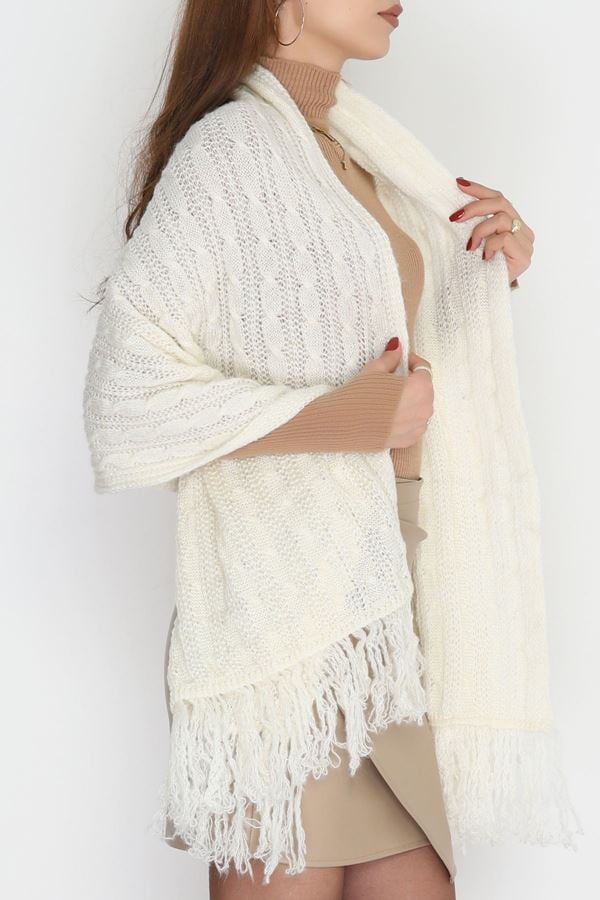 Akrilik Şal Ekru1 - 70468.1736.