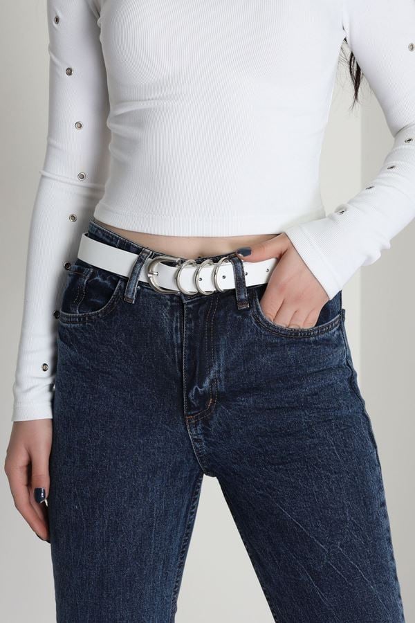 Aksesuar Kemer Beyaz - 16632.1140.