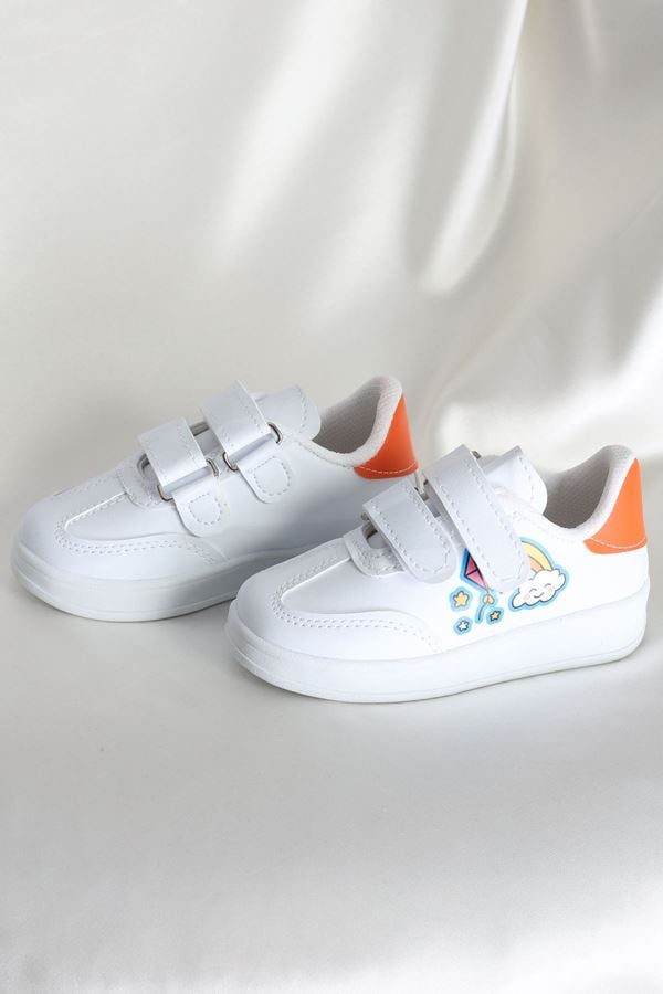 Çocuk Ayakkabı Beyazturuncu - 31425.264.