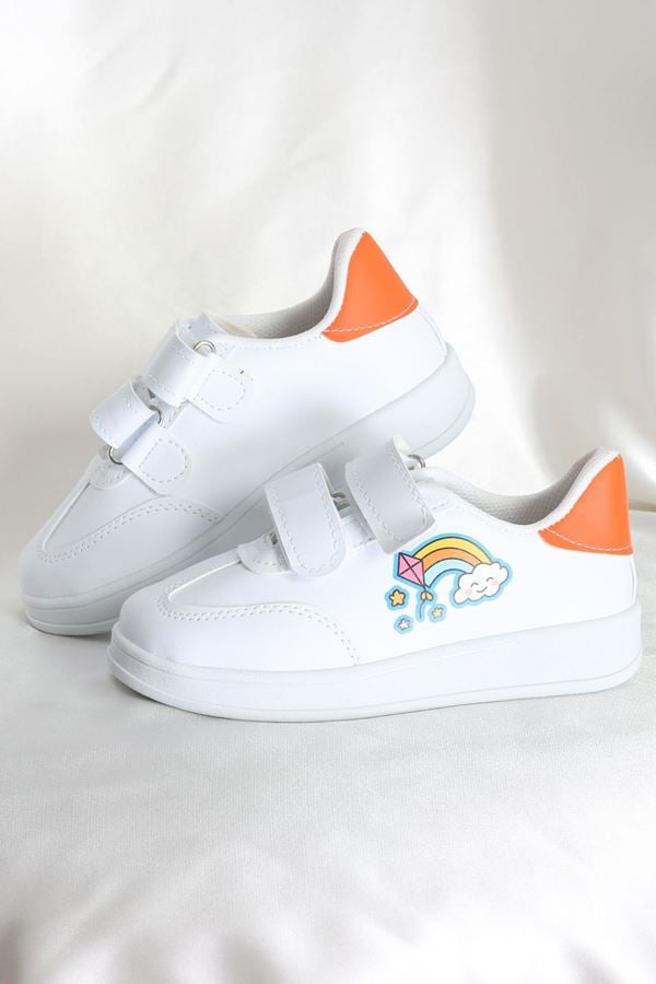 Çocuk Ayakkabı Beyazturuncu - 31544.264.