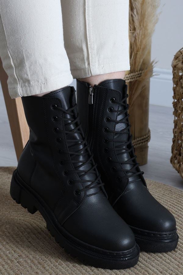 Bağcıklı Postal Bot Siyahderi - 42456.264.