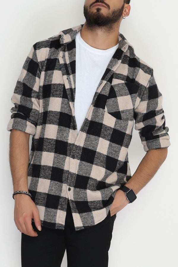 Oduncu Erkek Gömlek Vizonsiyah - 42571.147.