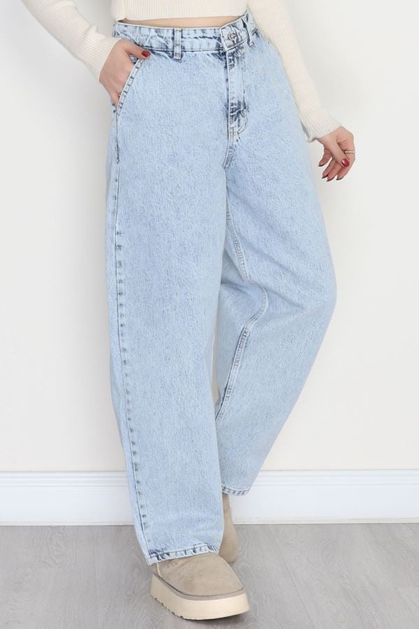 Yan Cepli Baggy Kot Pantolon Karyıkama - 31504.1184.