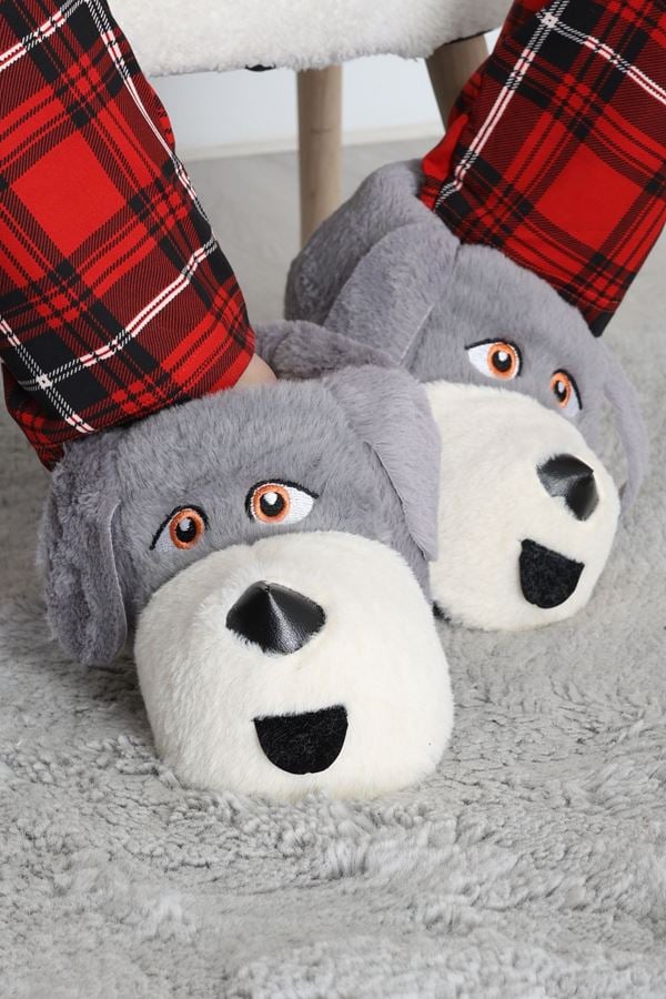 Erkek Panduf Gribeyaz - 31561.264.