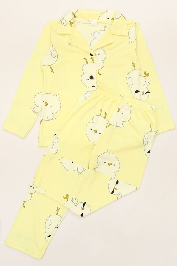 3-14 Yaş Baskılı Milan Çocuk Takım Sarıördek - 414.1287.