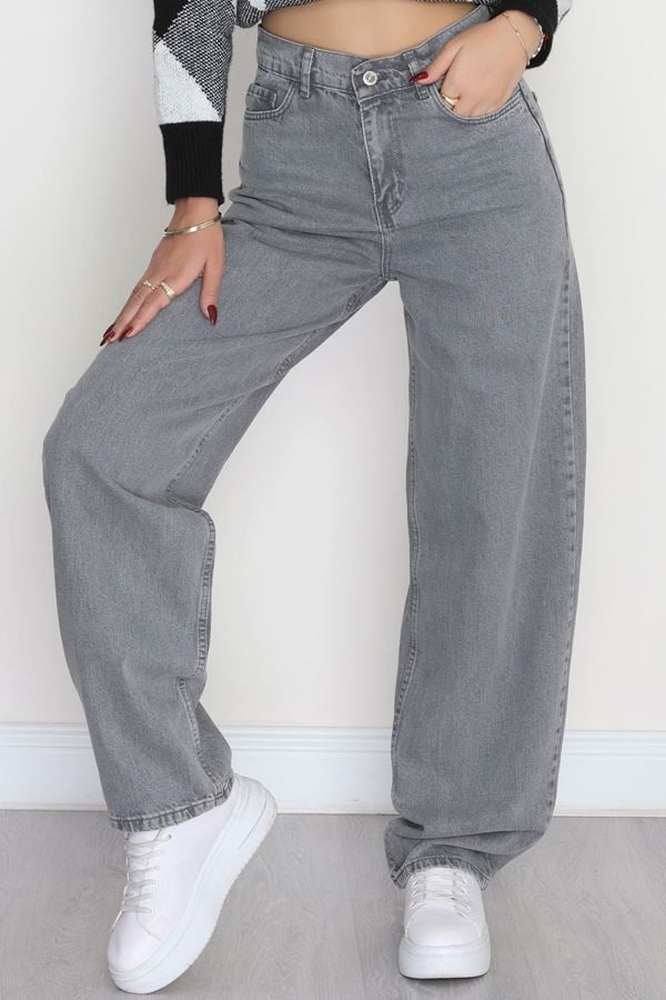 Baggy Kot Pantolon Füme - 31536.2088.