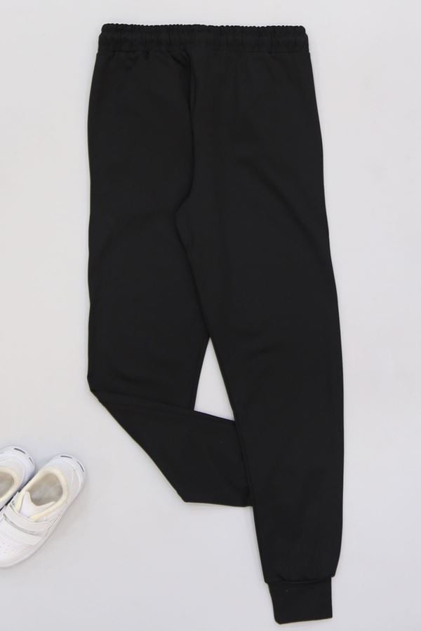 8-16 Yaş Dalgıç Eşofman Altı Siyah - 50943.2066.