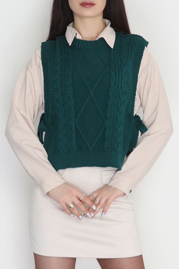 Püsküllü Süveter Nefti - 355.1577.